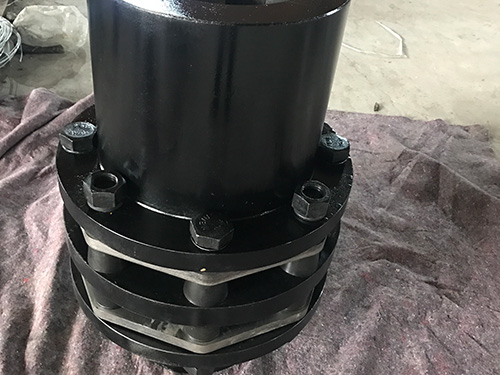 Inspection of diaphragm coupling after assembly and selection of plum coupling
